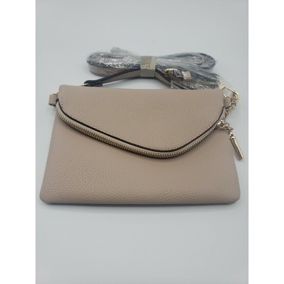 MIA K PINK CROSSBODY MAUVE PURSE GOLD TONE ACCENTS‎ - Picture 4 of 14